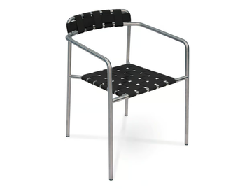 TONIC - Stackable garden chair with armrests by Fischer Möbel - view 2